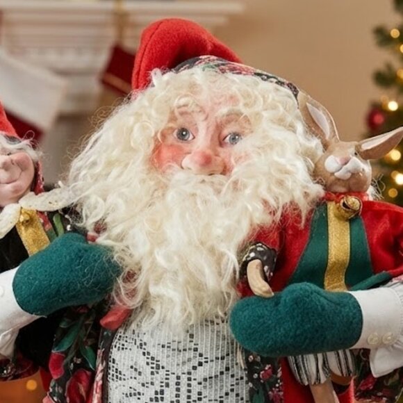 House of Hatten Old World Santa Claus 21” Vintage 1990 German St. Nick - Picture 2 of 12